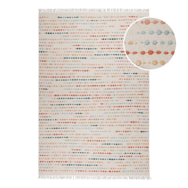 Maddie Teppich multi Kurzflor rechteckig