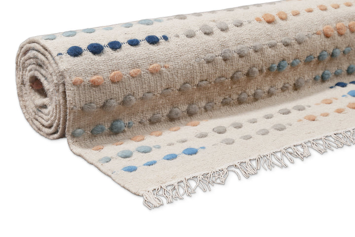 Maddie Teppich creme beige Kurzflor rechteckig
