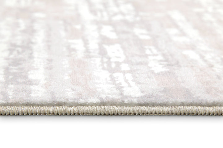 Mauri Badteppich greige Kurzflor rechteckig
