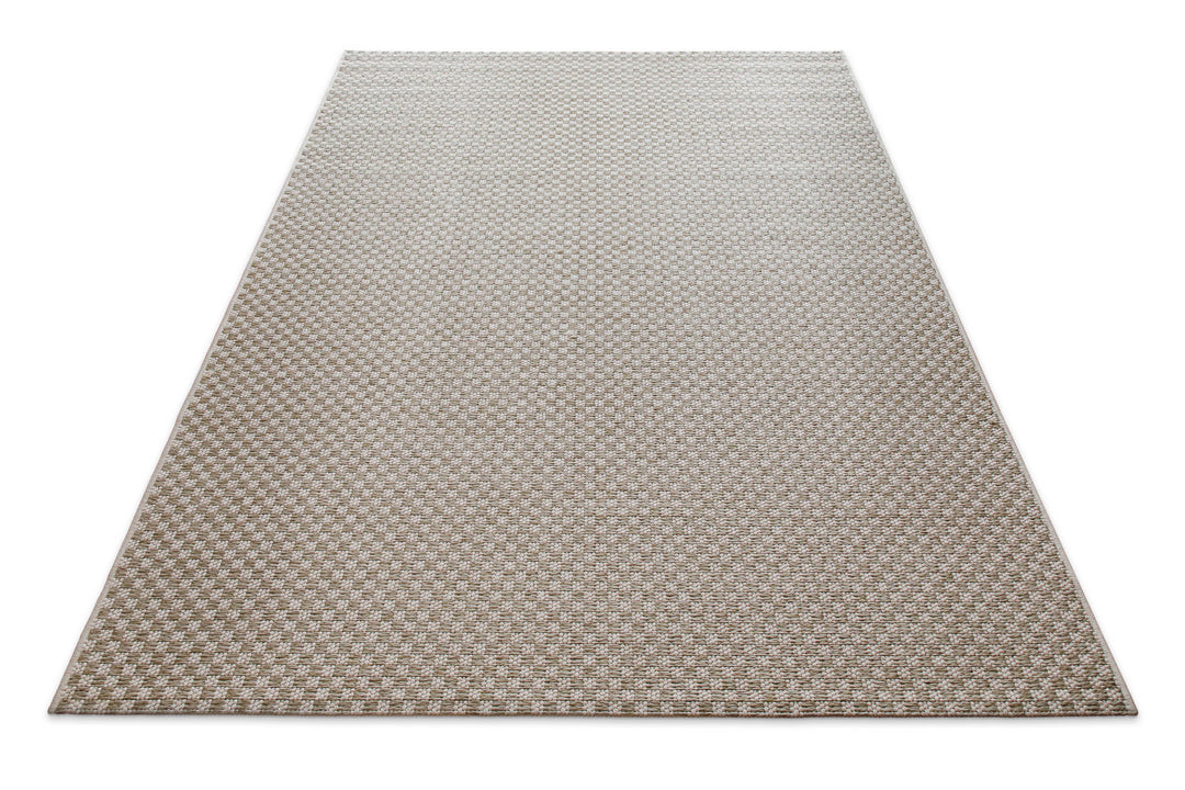 In-& Outdoor Teppich Miami South Beach creme weiß rechteckig Perspektive