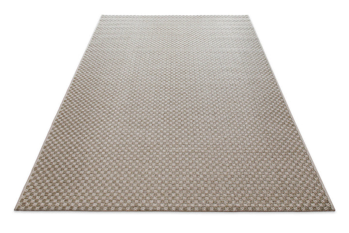 In-& Outdoor Teppich Miami South Beach creme weiß rechteckig Perspektive