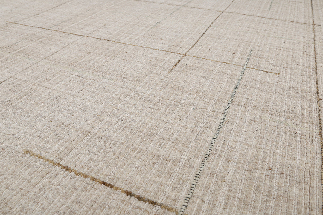 Kurzflor Teppich Greige "Milly" WECONhome