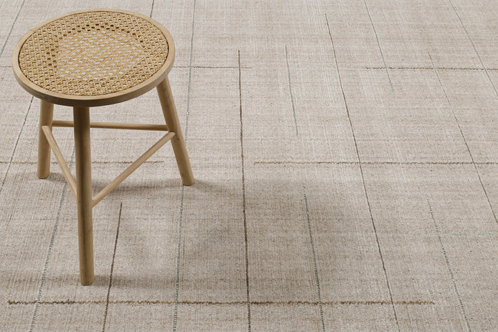 Kurzflor Teppich Greige "Milly" WECONhome