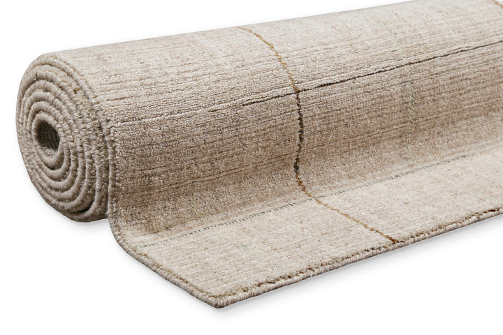 Kurzflor Teppich Greige "Milly" WECONhome