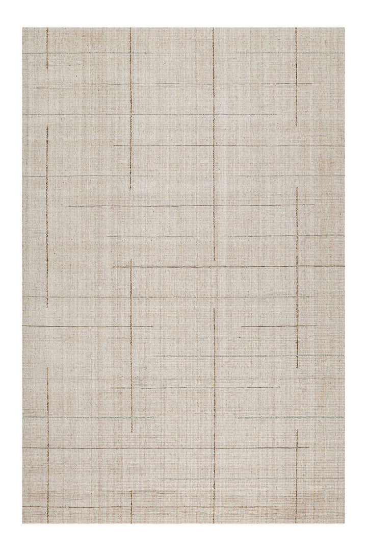 Kurzflor Teppich Greige "Milly" WECONhome