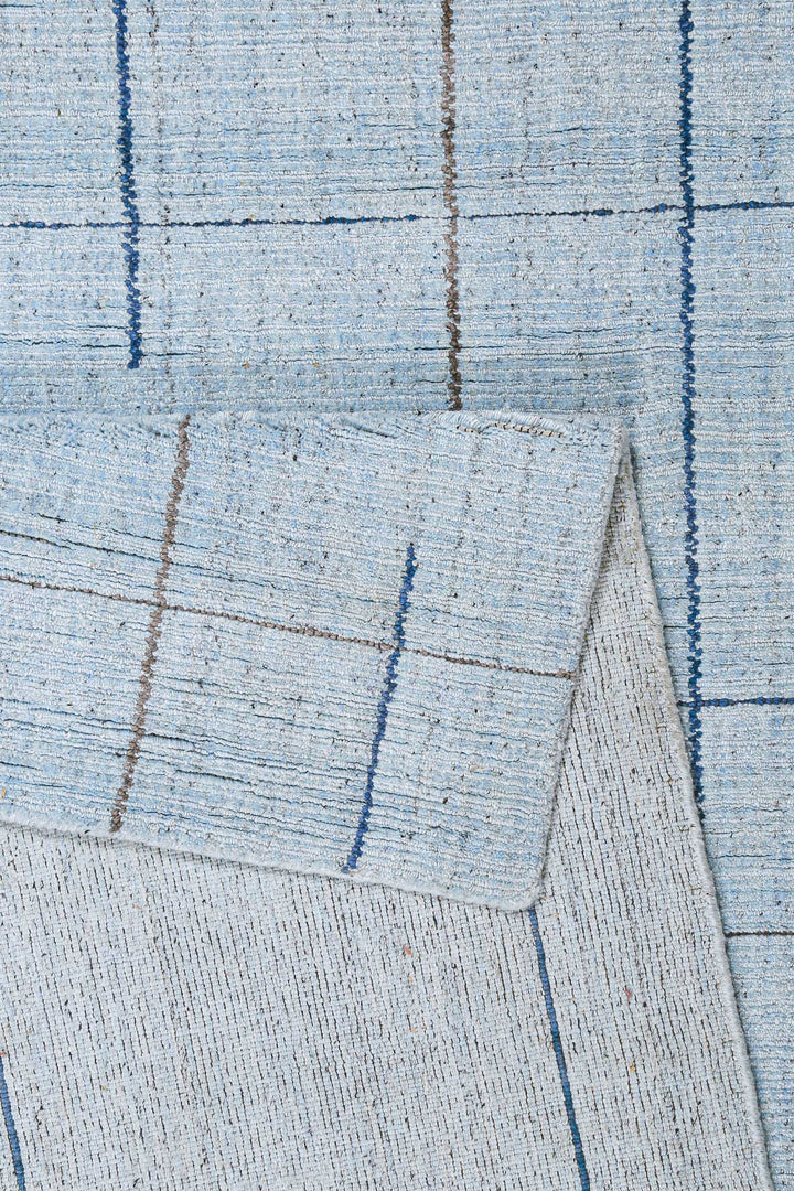 Kurzflor Teppich Licht Blau "Milly" WECONhome