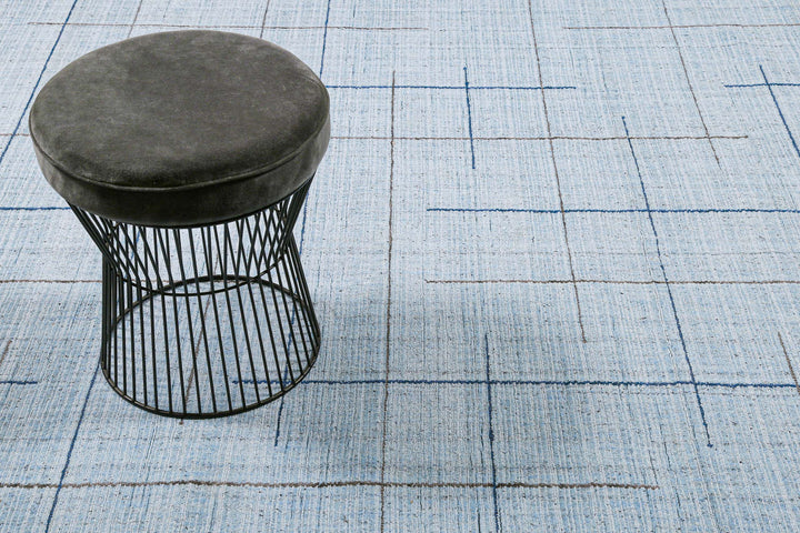 Kurzflor Teppich Licht Blau "Milly" WECONhome