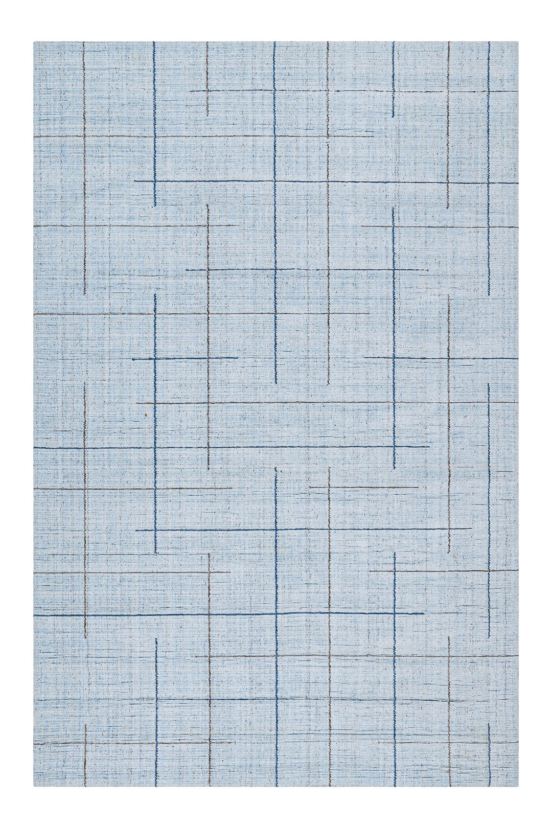 Kurzflor Teppich Licht Blau "Milly" WECONhome