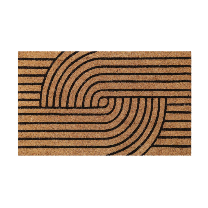 Modern Mania Fußmatte natur Kurzflor rechteckig