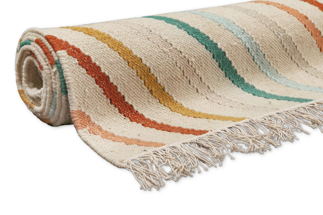 Modern Pop Teppich multi Kurzflor rechteckig