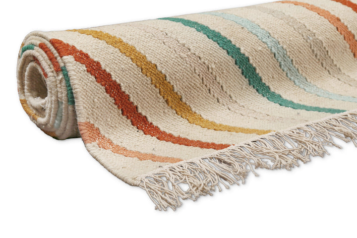 Modern Pop Teppich multi Kurzflor rechteckig