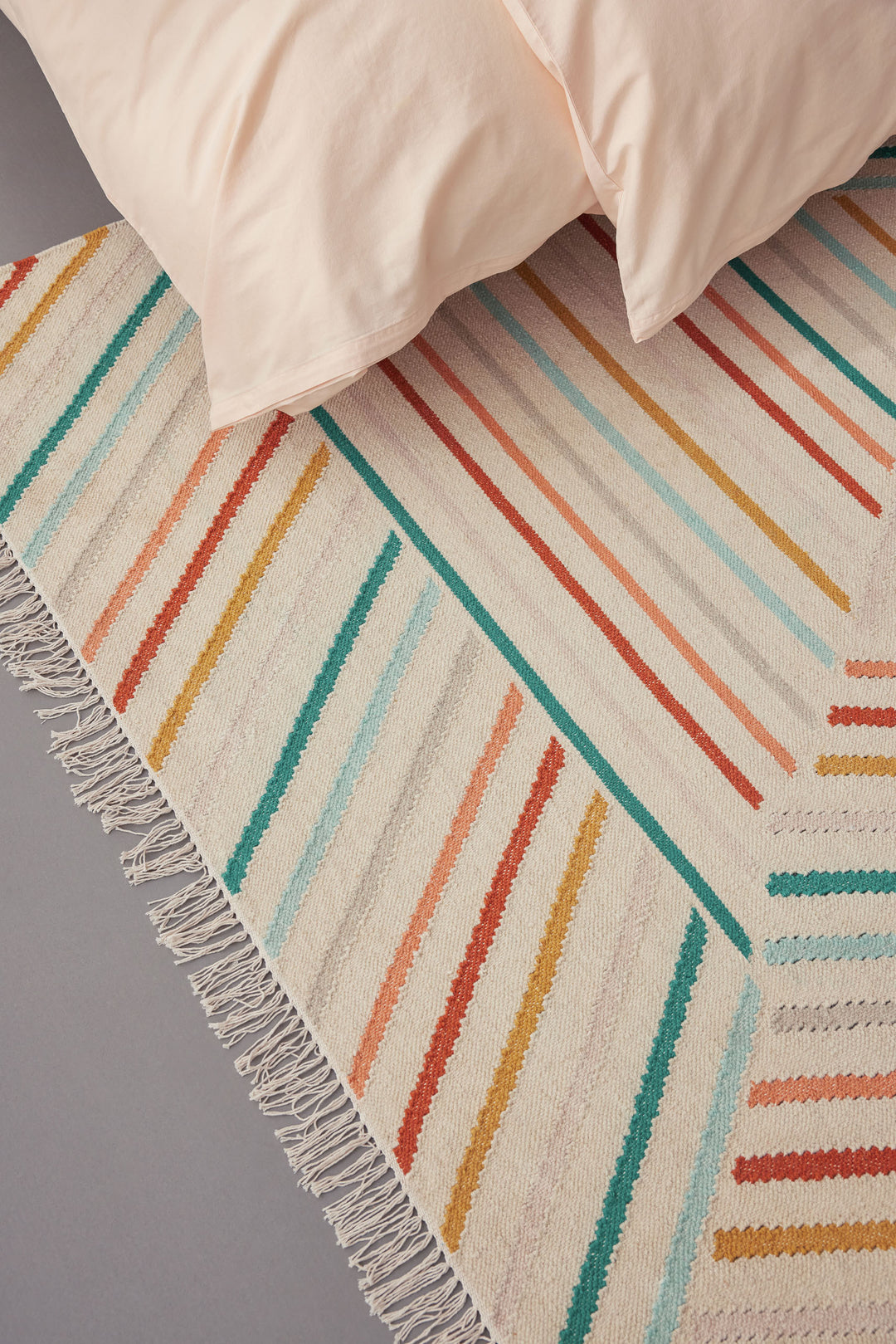 Modern Pop Teppich multi Kurzflor rechteckig