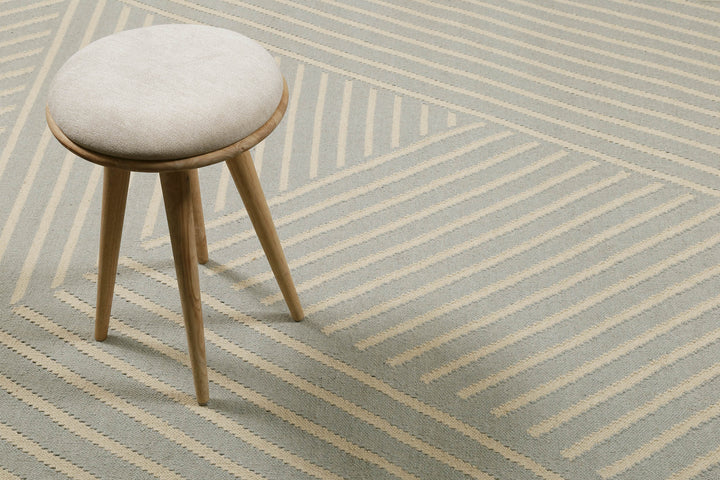 Modern Pop Teppich pastell grau Kurzflor rechteckig