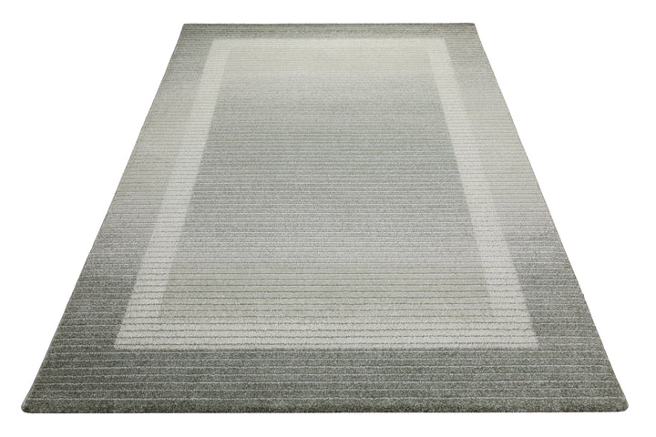 160x230 cm Teppich Wohnzimmer Graugrün
