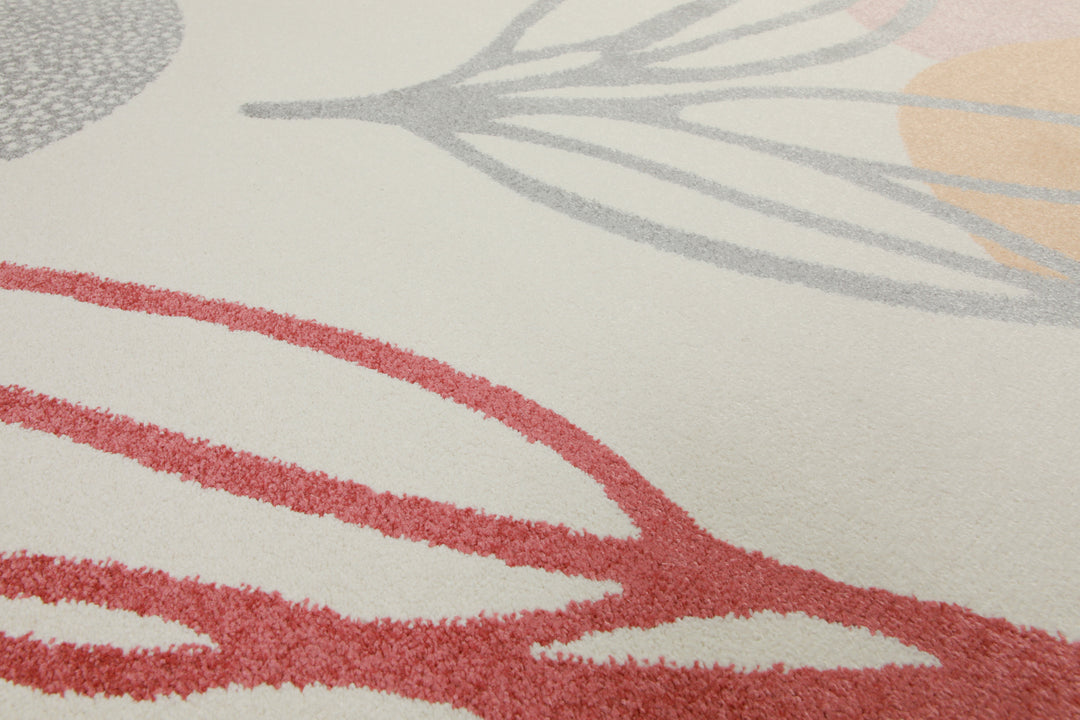 160x230 cm Teppich Wohnzimmer Creme