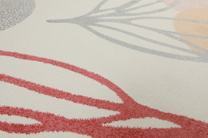 160x230 cm Teppich Wohnzimmer Creme