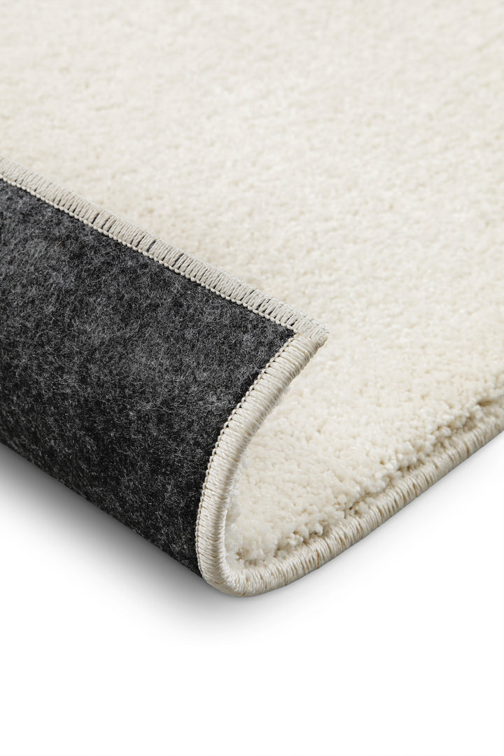 Nova Teppich creme weiß Hochflor rechteckig