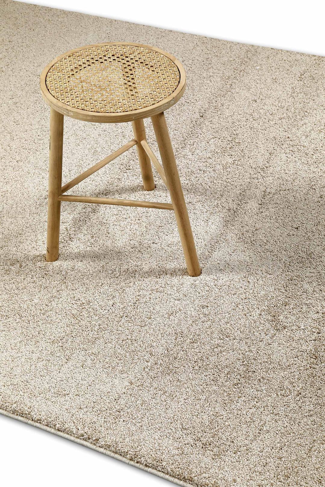 Nova Teppich sand beige Hochflor rechteckig