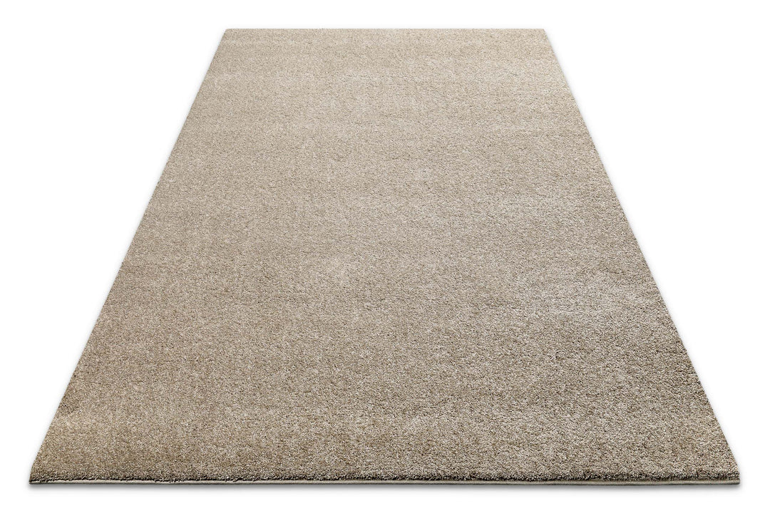 Nova Teppich sand beige Hochflor rechteckig