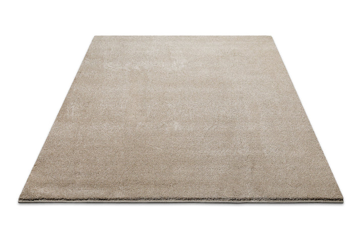 Nova Teppich sand beige Hochflor rechteckig
