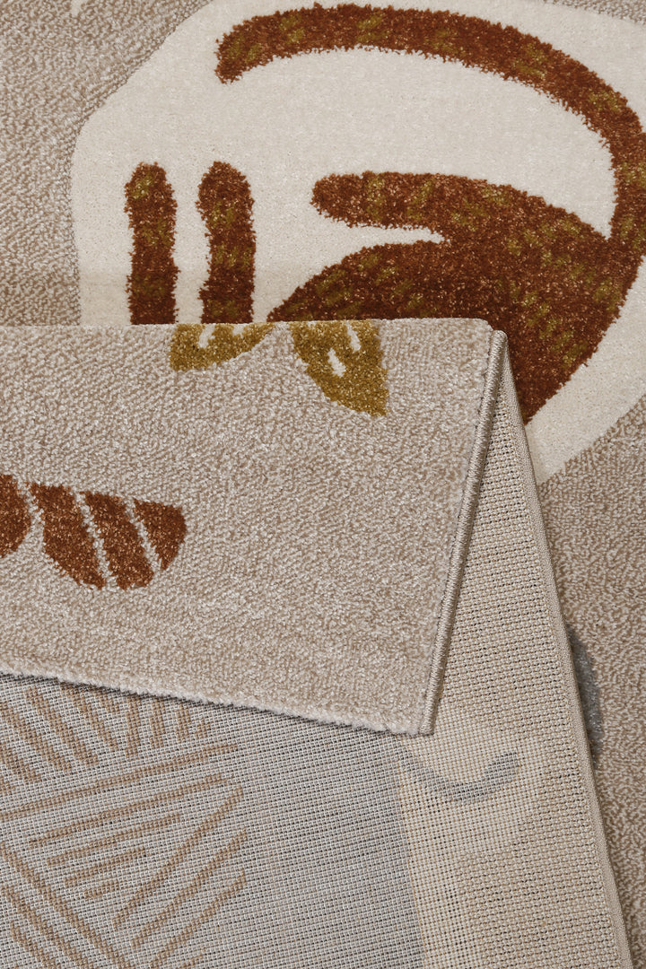 Nala & Friends Teppich sand beige meliert Kurzflor rechteckig