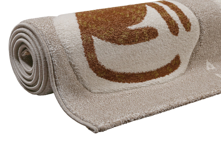 Nala & Friends Teppich sand beige meliert Kurzflor rechteckig