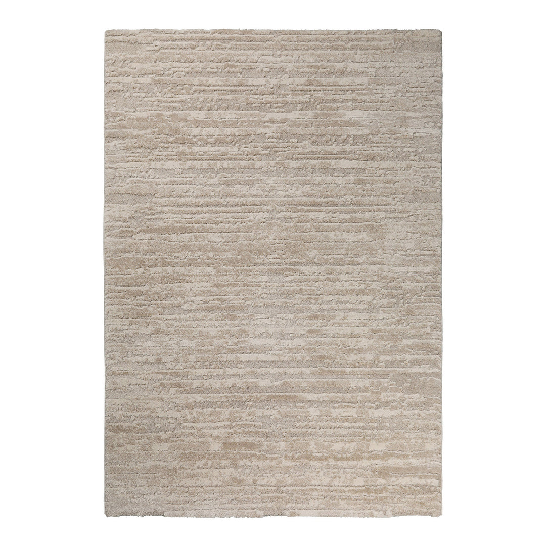 Peer Teppich beige Kurzflor rechteckig
