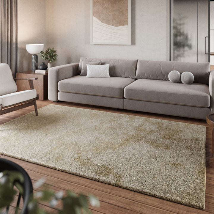 Pisa Teppich sand beige Hochflor rechteckig