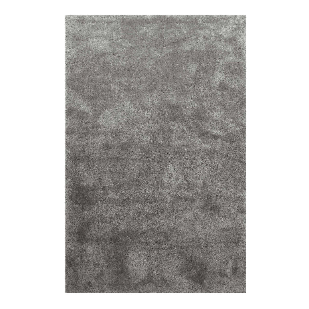 Pisa Teppich grau taupe Hochflor rechteckig