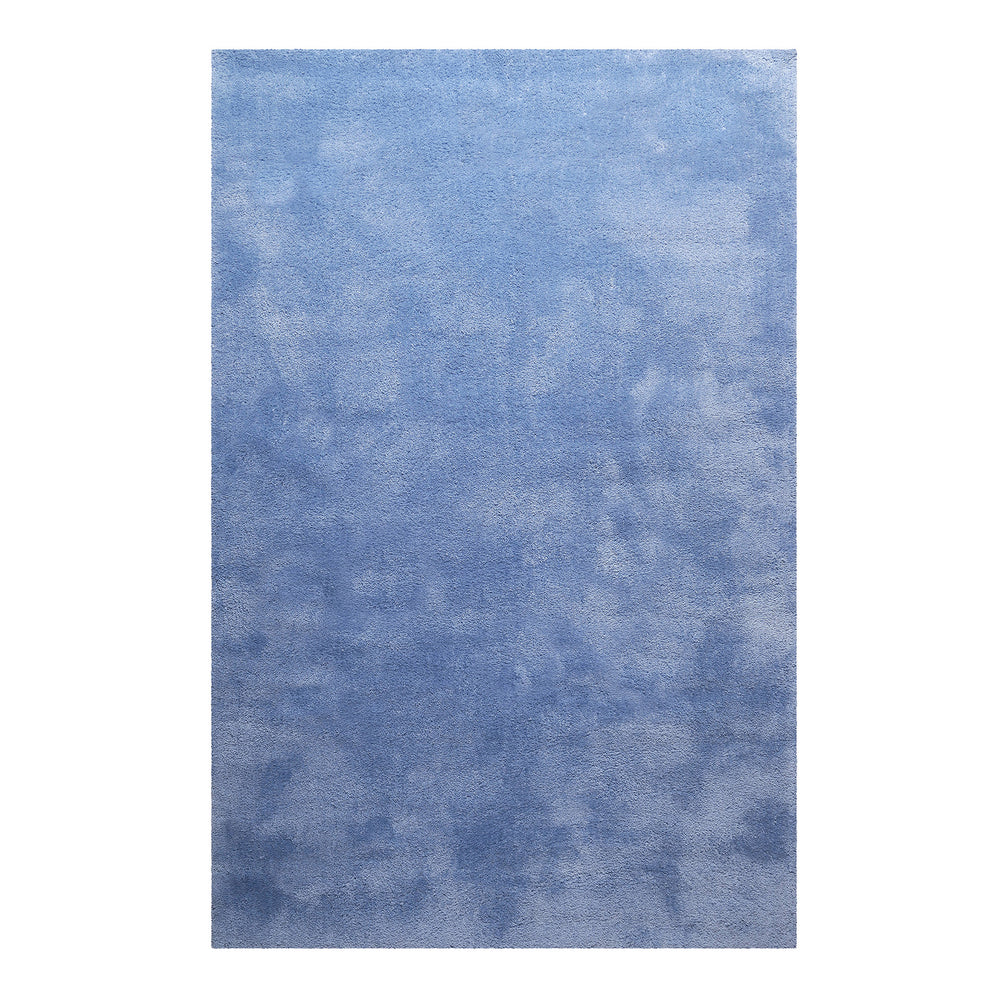 Pisa Teppich blau Hochflor rechteckig