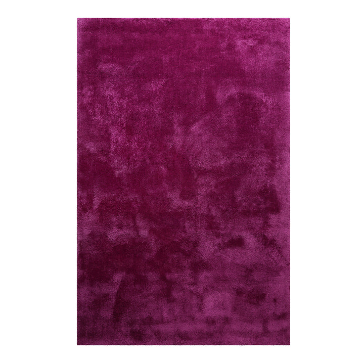 Pisa Teppich violett pink Hochflor rechteckig