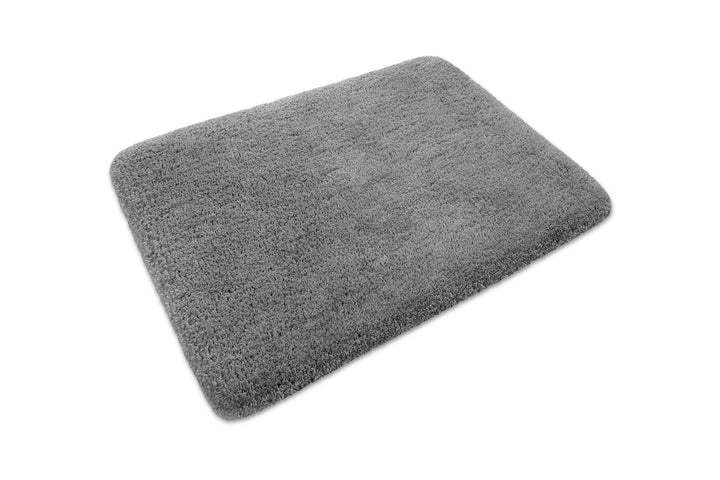 Porto Azzurro Badteppich schiefer grau Hochflor rechteckig