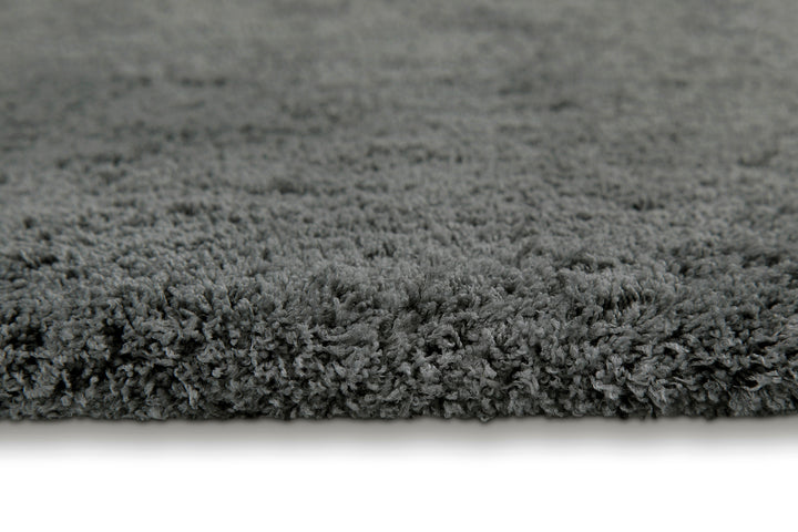 Porto Azzurro Badteppich schiefer grau Hochflor rechteckig