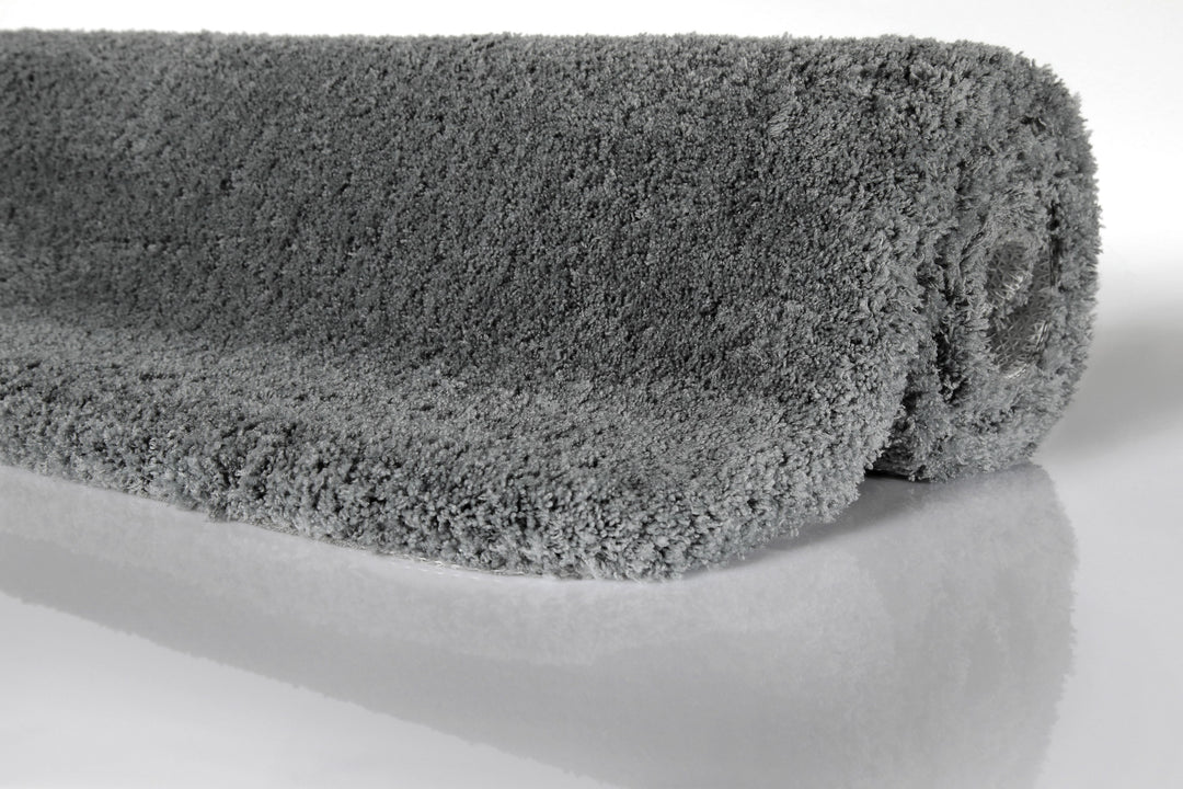 Porto Azzurro Badteppich schiefer grau Hochflor rechteckig