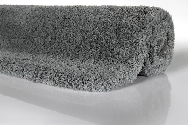 Porto Azzurro Badteppich schiefer grau Hochflor rechteckig