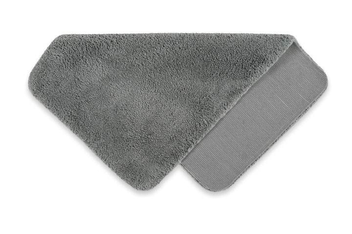 Porto Azzurro Badteppich schiefer grau Hochflor rechteckig