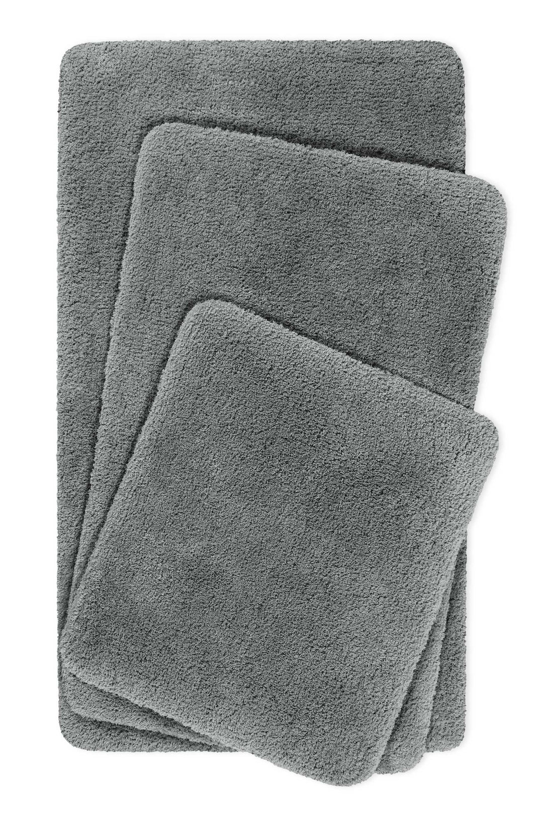 Porto Azzurro Badteppich schiefer grau Hochflor rechteckig