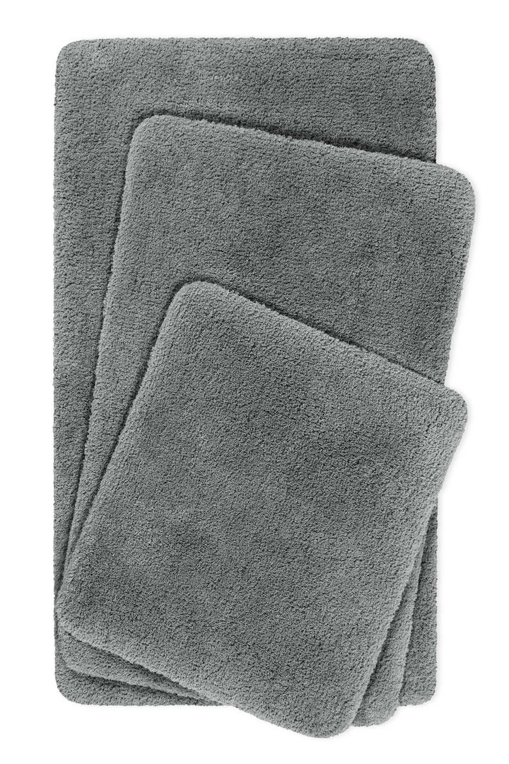 Porto Azzurro Badteppich schiefer grau Hochflor rechteckig