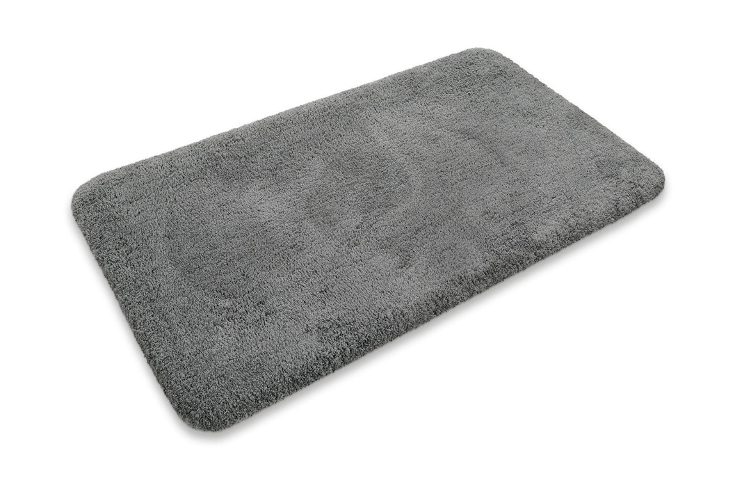 Porto Azzurro Badteppich schiefer grau Hochflor rechteckig