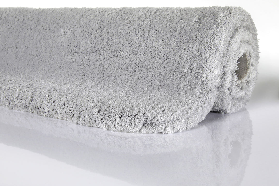 Porto Azzurro Badteppich licht grau Hochflor rechteckig