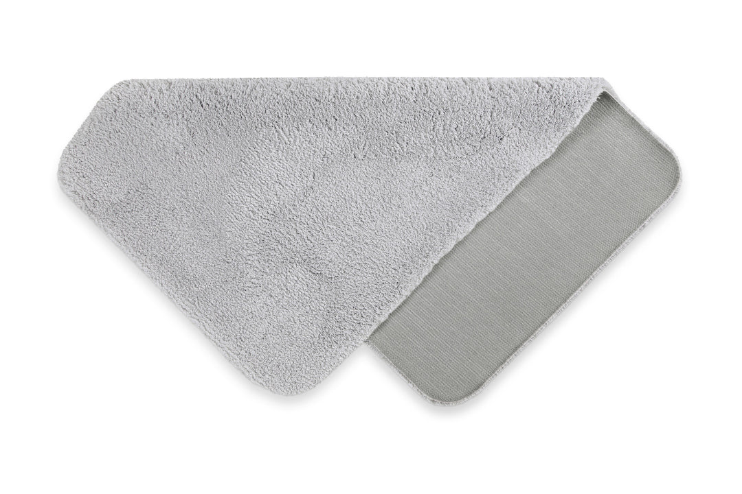 Porto Azzurro Badteppich licht grau Hochflor rechteckig