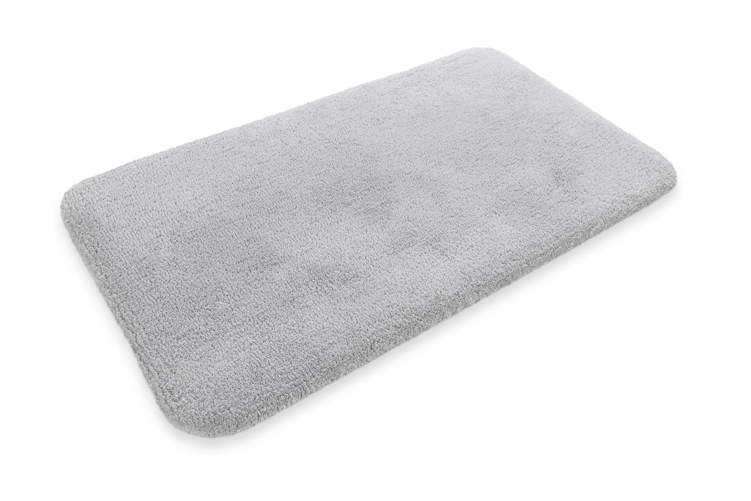 Porto Azzurro Badteppich licht grau Hochflor rechteckig