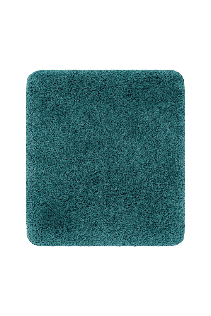 Porto Azzurro Badteppich petrol grün Hochflor rechteckig
