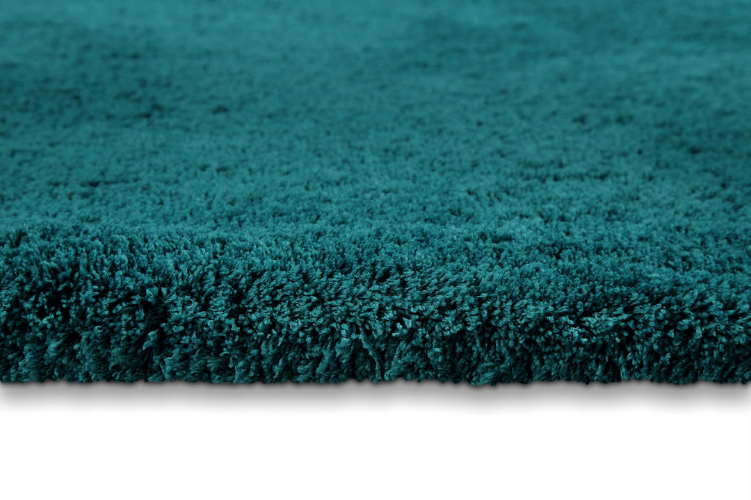 Porto Azzurro Badteppich petrol grün Hochflor rechteckig