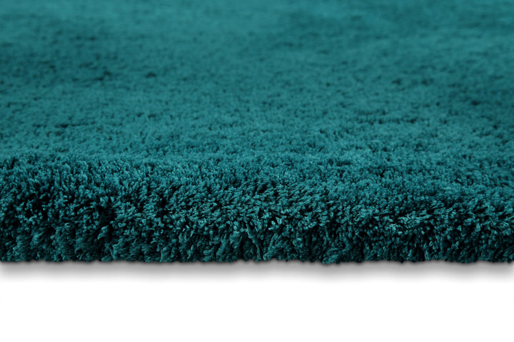 Porto Azzurro Badteppich petrol grün Hochflor rechteckig