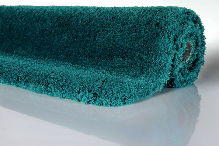 Porto Azzurro Badteppich petrol grün Hochflor rechteckig
