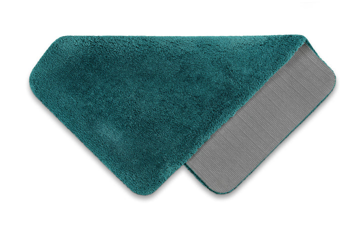 Porto Azzurro Badteppich petrol grün Hochflor rechteckig