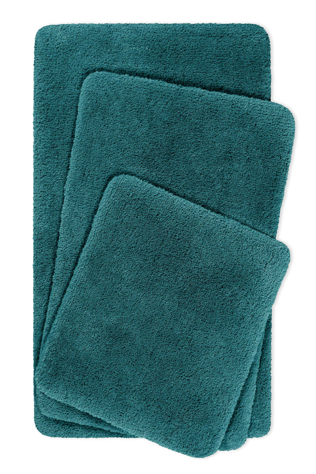 Porto Azzurro Badteppich petrol grün Hochflor rechteckig