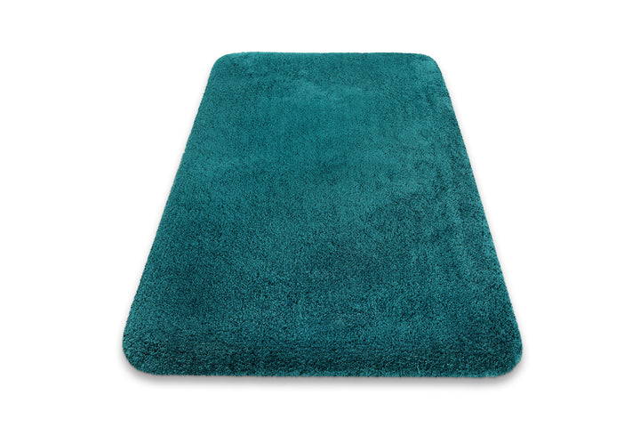 Porto Azzurro Badteppich petrol grün Hochflor rechteckig