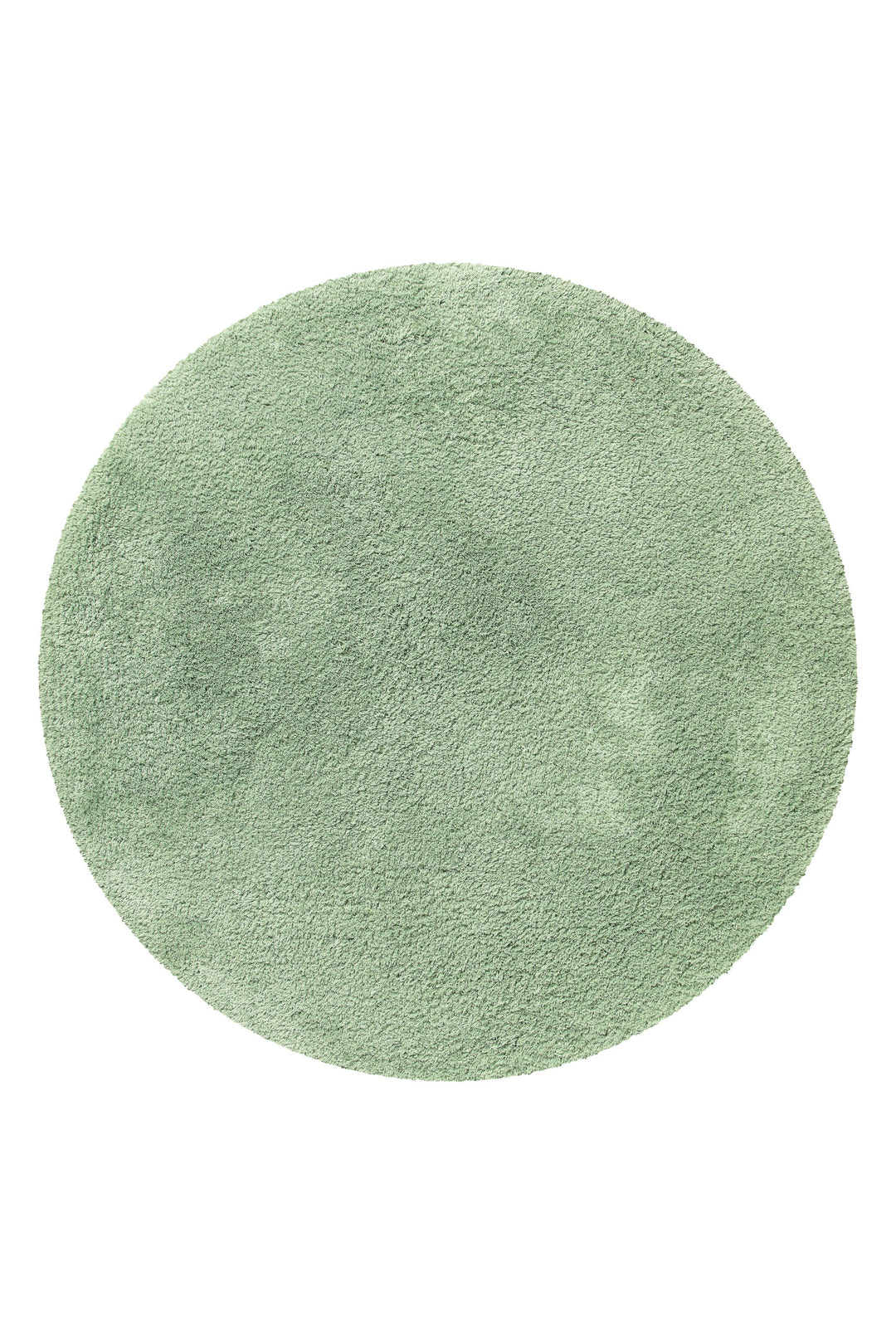 Porto Azzurro Badteppich lind grün Hochflor rund